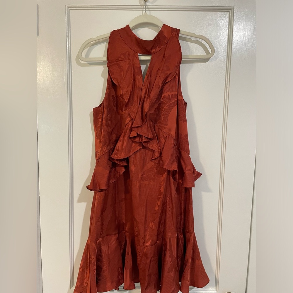 Ruffled Midi Dress